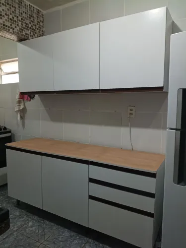 Armário de cozinha completo madesa branco
