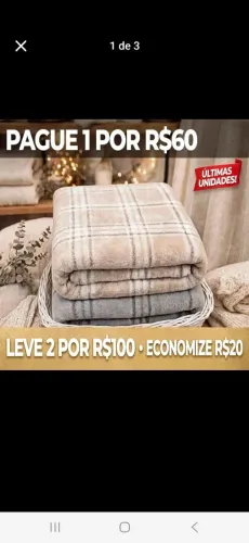 PAGUE 1 POR R$60 e 2 POR 100<br>LEVE 2 POR R$10