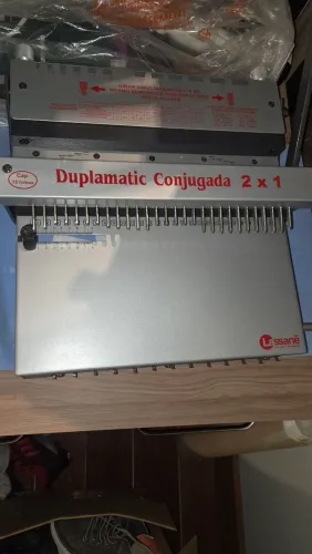 Encadernadora wire-o conjugada duplamatic 3x1 15fls- lassane