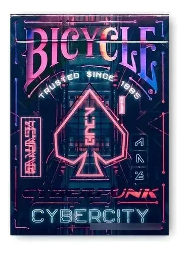 Baralho Bicycle Cyberpunk Cybercity