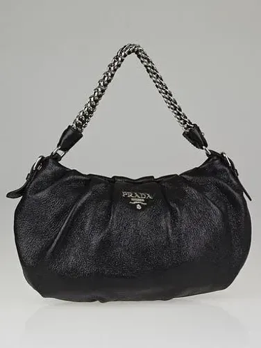 Bolsa Prada Original BR3828<br>Cervo Lux Chain Shoulder Bag <br>38.5cm × 27cm × 8.5 cm