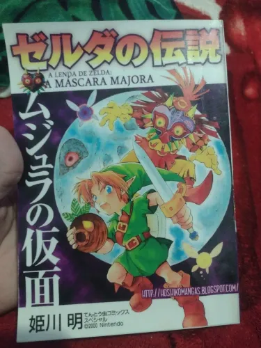 Mangá Artesanal Zelda Majoras Mask Ptbr