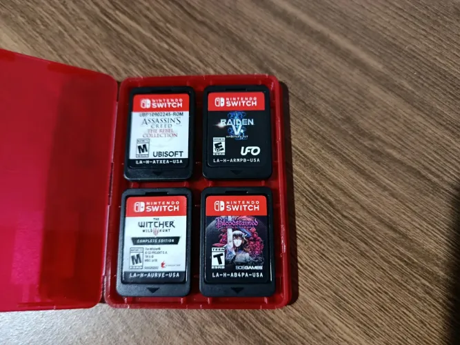 Jogos Nintendo Switch (novos)