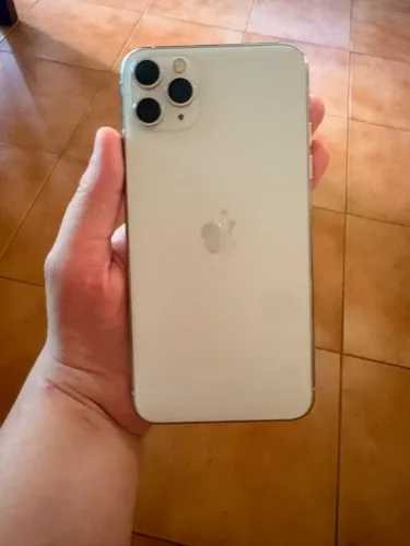 iPhone 11 Pro Max 256GB Branco - Bateria 100% - Impecável