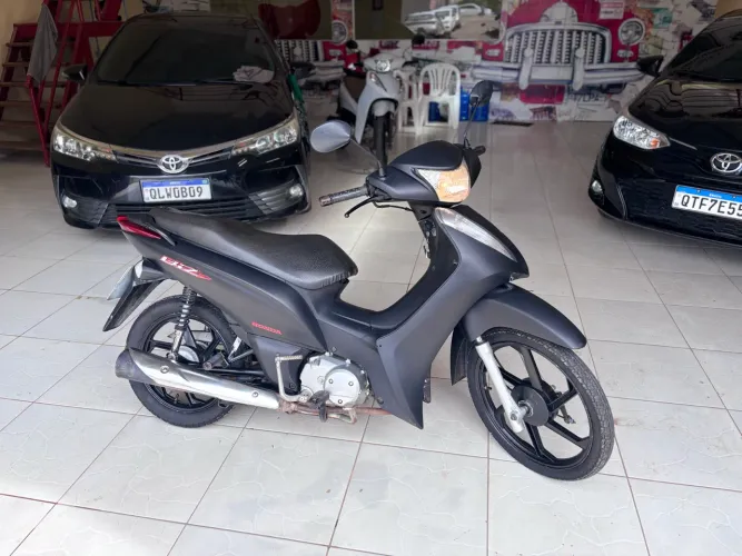 Honda bis 14/15 preta fosca 125 único dono abaixo da fipe 11.500 reais 