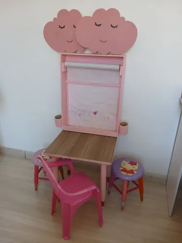 COMBO DESAPEGO: Quarto Infantil Rosa (6 Itens)