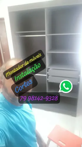 Montador de móveis disponível