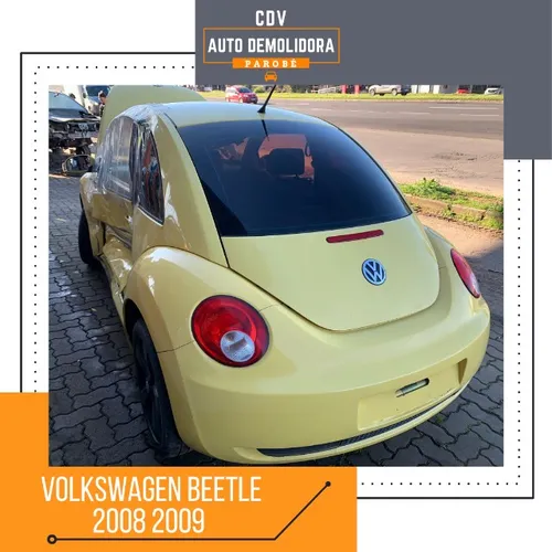Sucata VW Beetle 2008 2009 Disponível para venda de peças