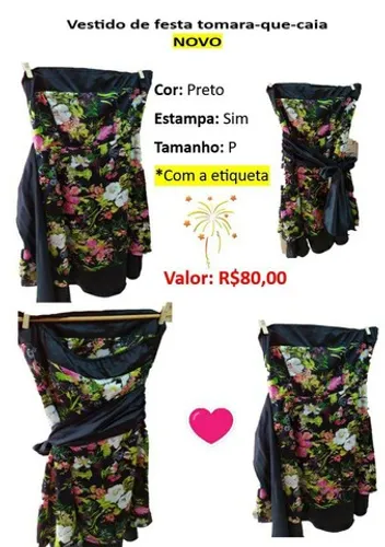Vestido de festa novo 