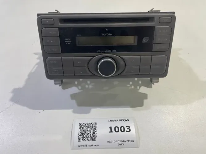 Rádio Toyota Etios 2013