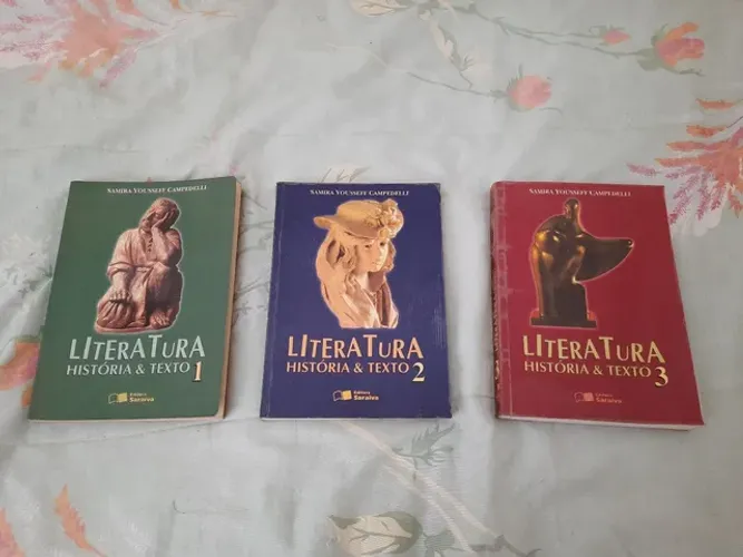 Livros Literatura 3 volumes
