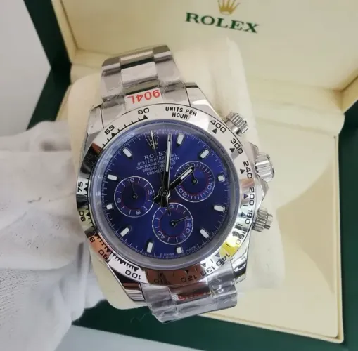 Relógio Rolex Daytona Platina Eta Linha Clone