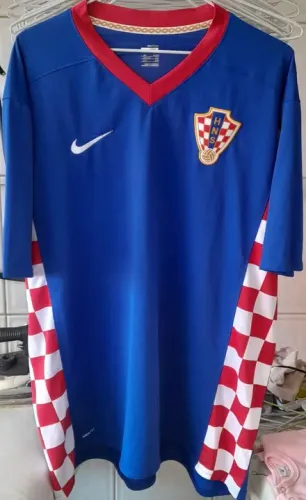 CAMISA SELECAO CROACIA NIKE EUROCOPA 2008 AUSTRIA SUICA MADE IN PORTUGAL NOVA FRETE GRATIS
