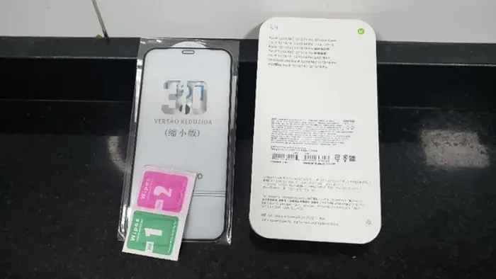 Case Silicone iPhone 12 Pro Max Rosa + Película 3D