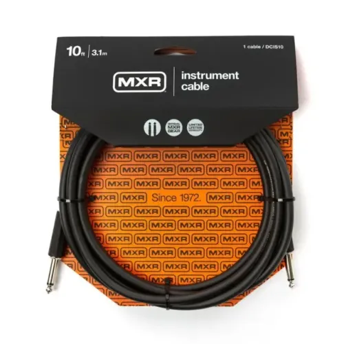 Cabo Dunlop para Instrumentos de 3m MXR Standard Plug P10 Reto