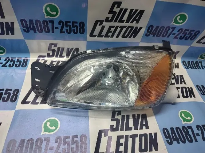 farol esquerdo courier 2000 01 2002 2003 04 2005 2006 2007 08 2009 10 pisca laranja 