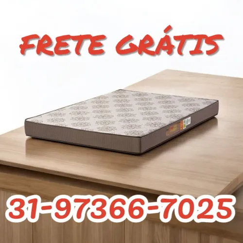 COLCHÃO CASAL D28 14 DE ALTURA / TODO EM ESPUMA / ENTREGA GRÁTIS