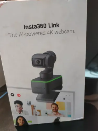 Insta 360 link, semi-nova. Filma em 4k, tem IA