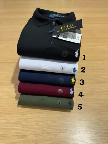 Polos importadas com ziper