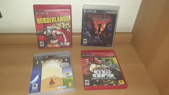 4 jogos originais PS3