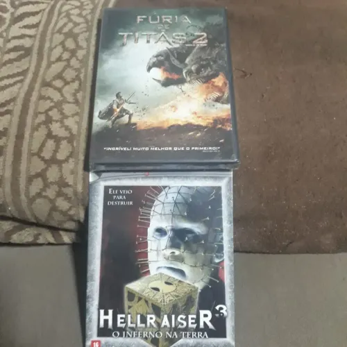 Fúria de Titãs 2 e Hellraiser 3 - DVDs