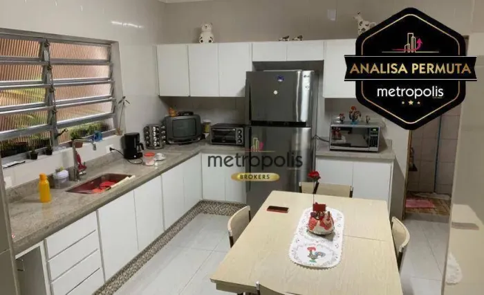 Sobrado à venda, 189 m² por R$ 980.000,00 - Olímpico - São Caetano do Sul/SP