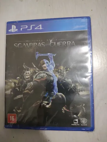 Terra média sombras da guerra de ps4