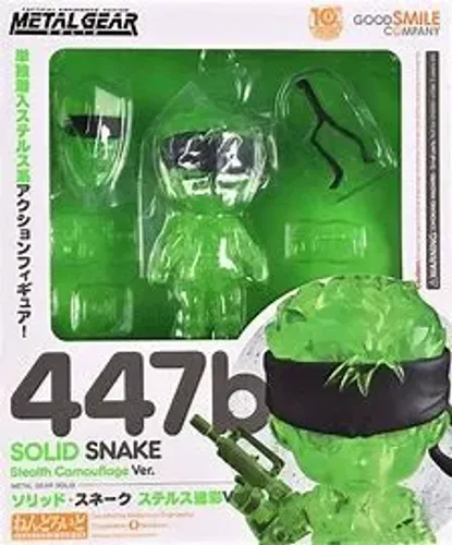 Nendoroid Solid Snake Stealth Camuflagem