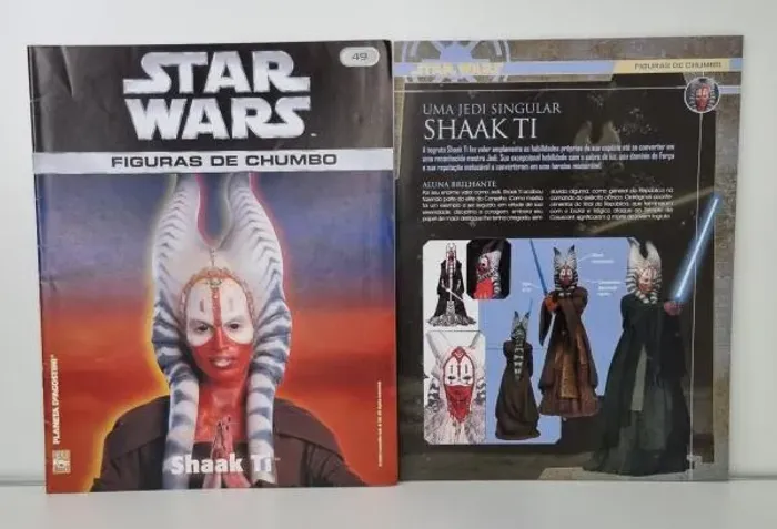 Coleção Star Wars Figuras De Chumbo Shaak Ti 49