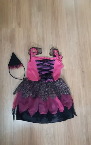 Fantasia de Bruxinha / Fada Infantil com tiara