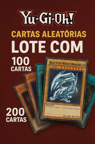 Lote de cartas aleatórias Yugioh