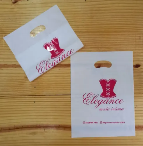 Modelo Boca Vazada - sacolas Personalizadas 34 9. *