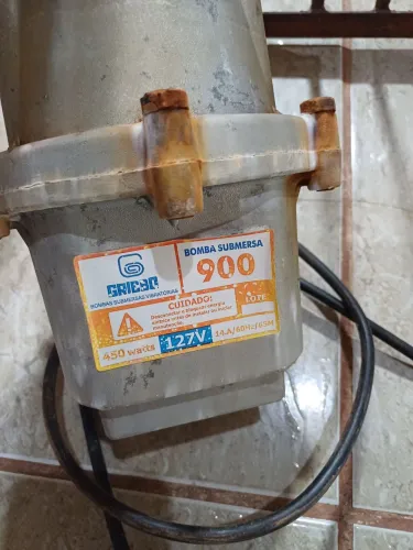 Bomba d'água submersível 