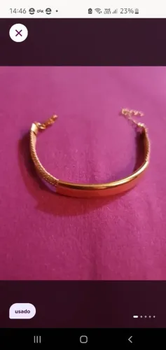 Pulseira capim dourado 