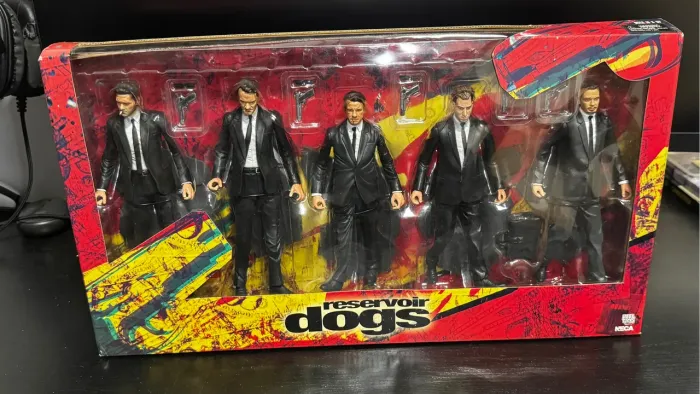 miniatura raríssima, boneco neca reservoir dogs 7, não existe no brasil outro anunciado
