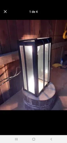 Luminária de jardim