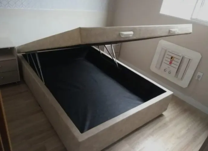 Cama Box Baú Casal 