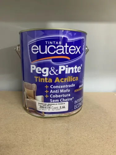 Tinta Acrílica Eucatex Peg & Pinte 3,6L