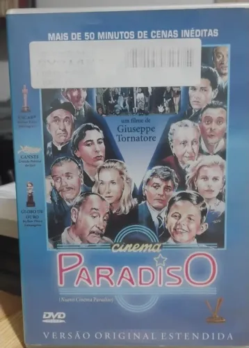 Cinema Paradiso - Edição do Diretor (DVD Raro)