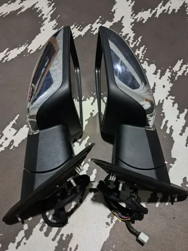 Retrovisor Dodge RAM Original 2015 ao 2018 completo com seta 