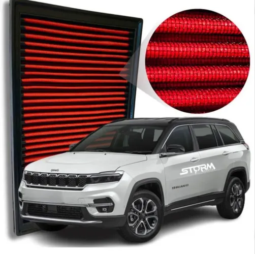 Filtro Ar Esportivo Jeep Commander 2.0 Hurricane e Rampage R/T Ano 2025