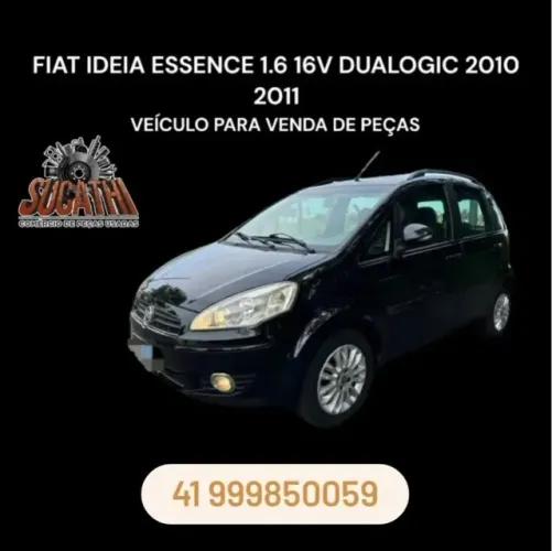 Sucata Venda De Peças Fiat Idea 1.6 6v 2010 2011 115cv