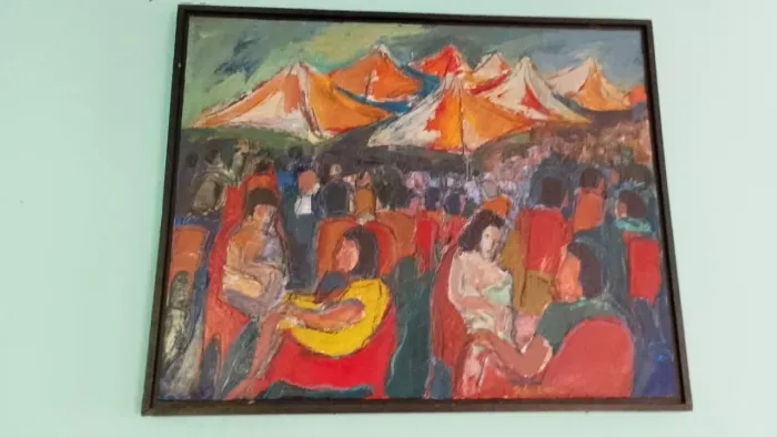 Lote 5 Quadros Antiguidades Luiz Verri , Júlio Vieira, Carolus,