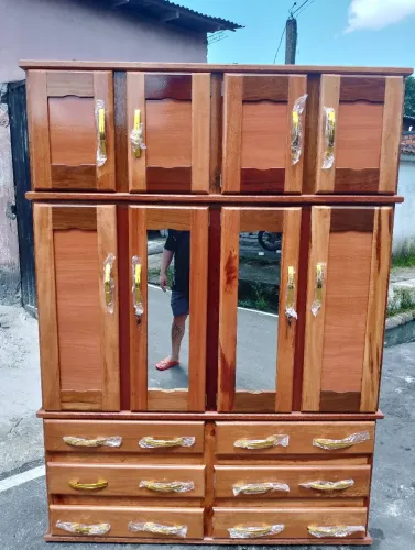 GUARDA ROUPA DE CASAL 4 PORTAS