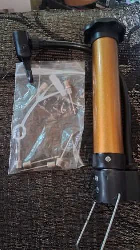 Bomba de Ar para Bicicleta com Acessórios