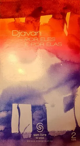 CD Duplo Djavan por Eles e por Elas. 2 CDS Edição Comemorativa. Raridade 28 músicas