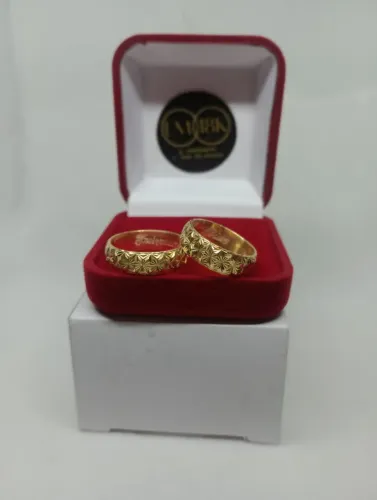 Aliança Prata banhado 