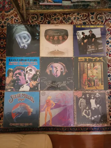 Discos Importados de Vinil/LPs - Rock/Metal e Variados (LER DESCRIÇÃO)