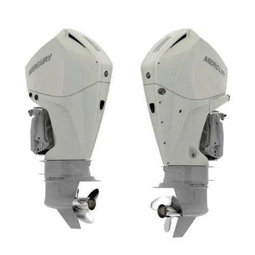 Parelha Motores Mercury 225HP DTS Branco 4 Tempos - Motor de Popa 