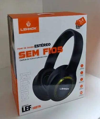 Fone Ouvido Bluetooth Esportivo Lef-1027a Sem Fio Academia